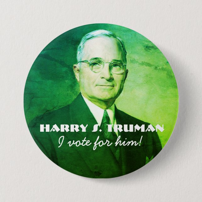 Harry S. Truman Button (Front)