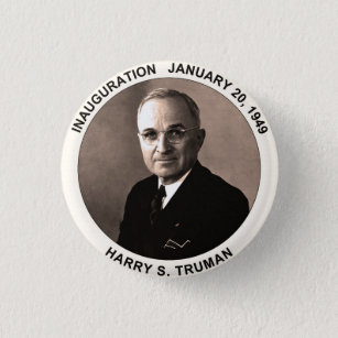 Harry S. Truman Inauguration Button