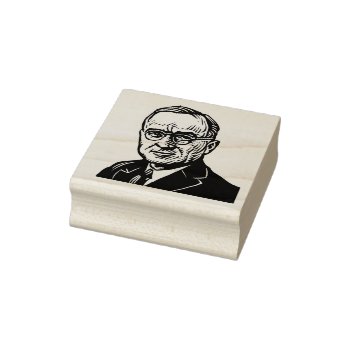 Harry S Truman Rubber Stamp by timfoleyillo at Zazzle