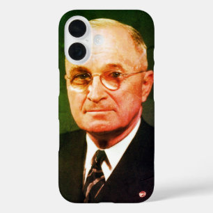 Harry S. Truman, US President, American Politician iPhone 16 Case
