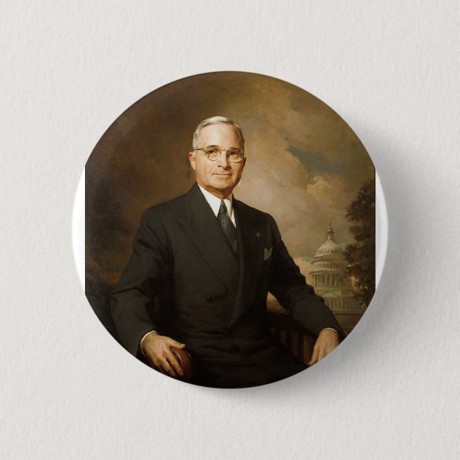 Harry Truman Button (Front)