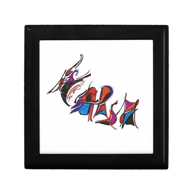 HARSH custom art work calligraphy Gift Box (Front)