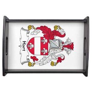 Hart Family Crest Serving Tray