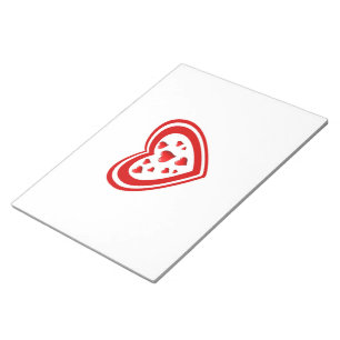 Hart full of love notepad