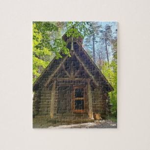 Hart Wick Pines Chapel, Michigan Jigsaw Puzzle