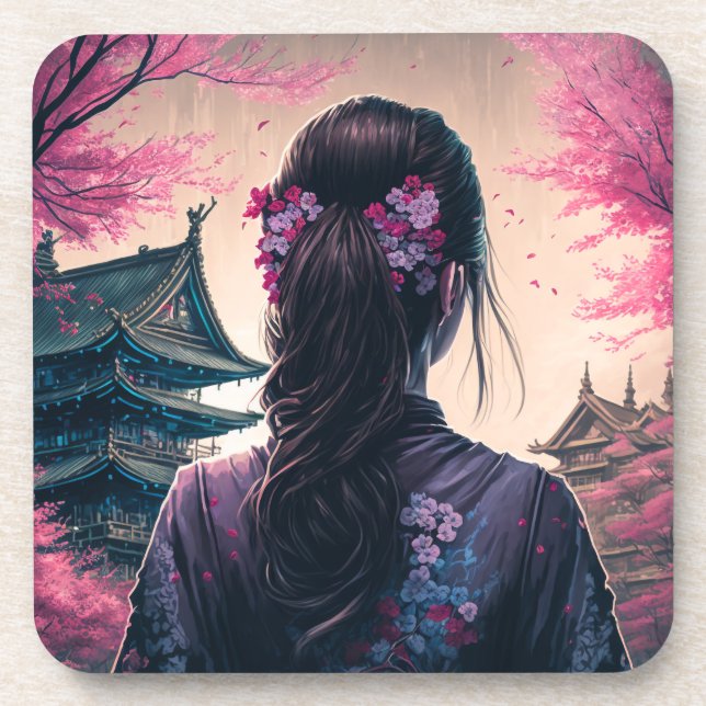 Harte Plastikuntersetzer Beverage Coaster (Front)