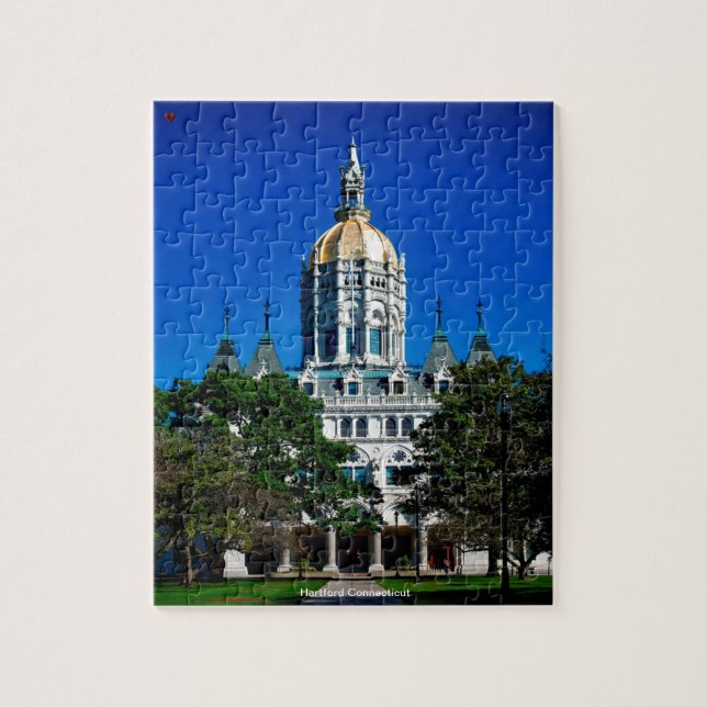 Hartford Connecticut Jigsaw Puzzle (Vertical)