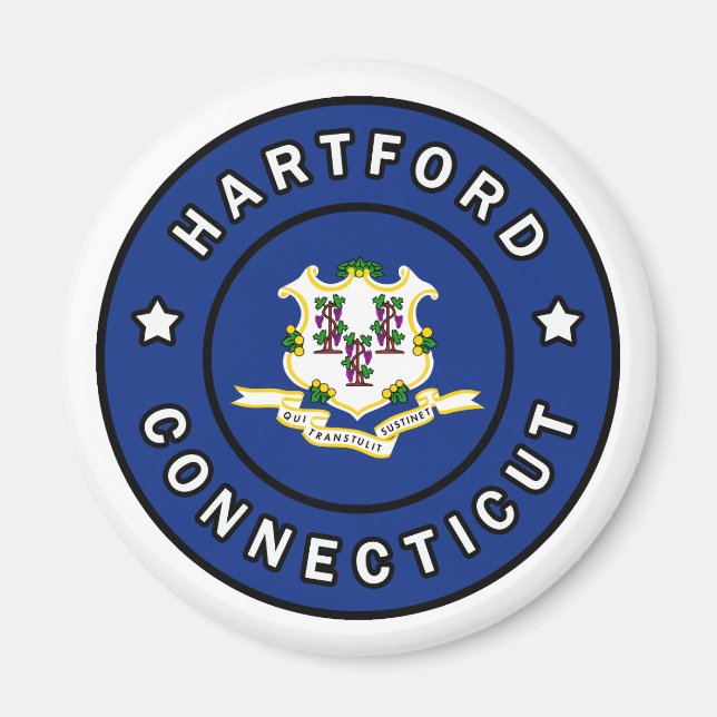 Hartford Connecticut Magnet (Front)