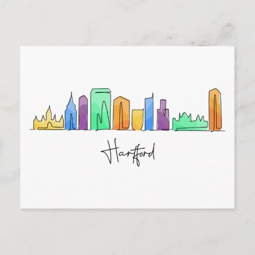 Hartford CONNECTICUT Postcard