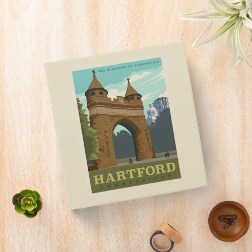 Hartford CT 3 Ring Binder