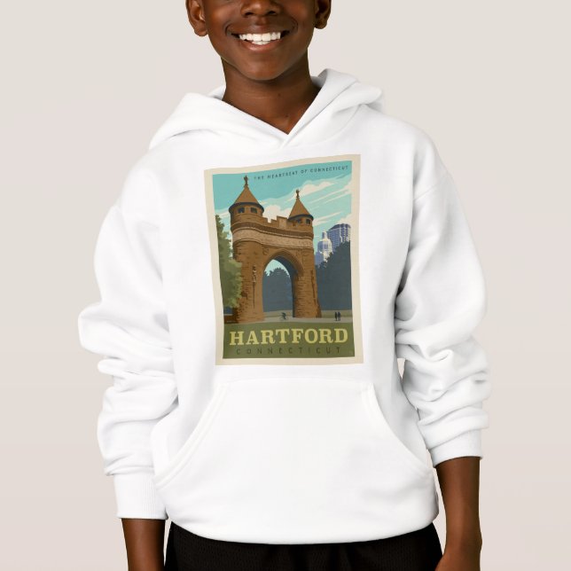Hartford, CT Hoodie (Front)
