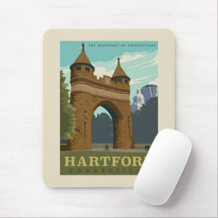 Hartford, CT Mouse Pad