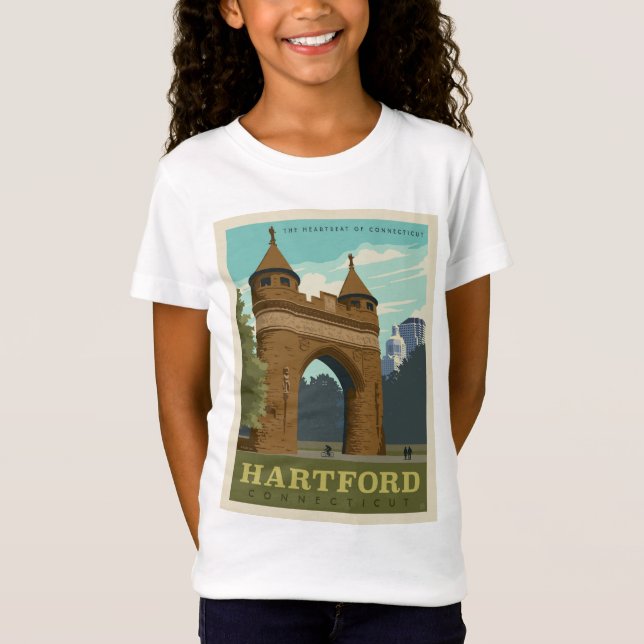 Hartford, CT T-Shirt (Front)