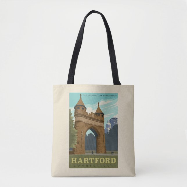 Hartford, CT Tote Bag (Front)