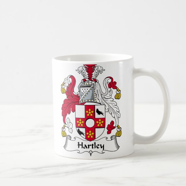 Hartley Family Crest Coffee Mug (Right)