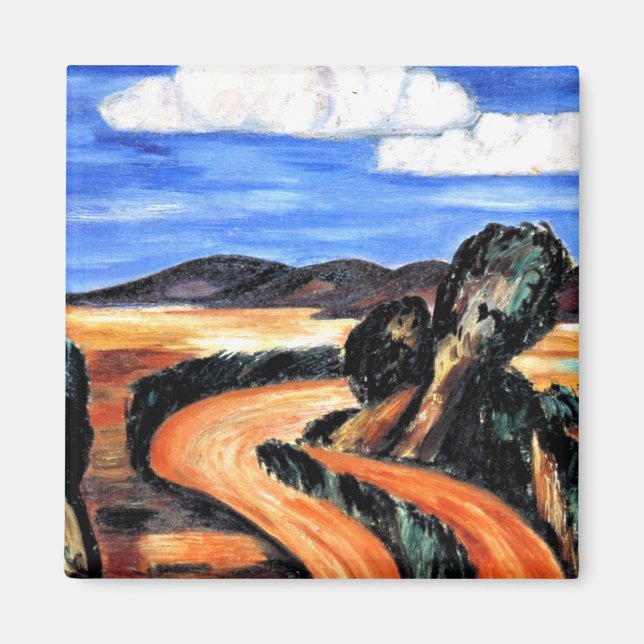 Hartley - Landscape, New Mexico Magnet (Front)