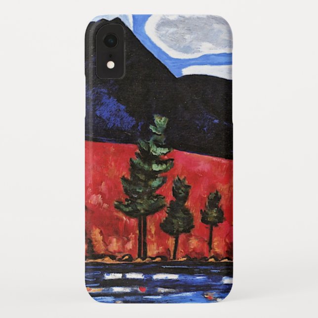 Hartley - Mount Katahdin, fine art painting Case-Mate iPhone Case (Back)