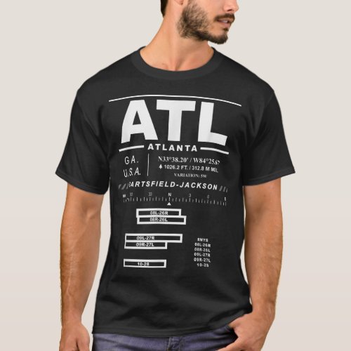 Hartsfield Jackson Atlanta International Airport G T_Shirt
