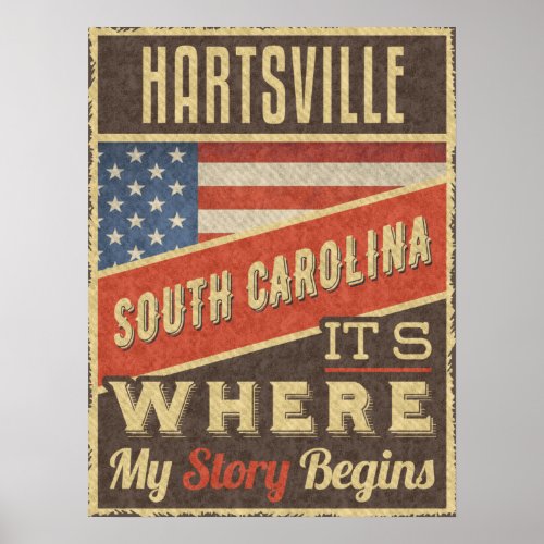 Hartsville South Carolina Poster