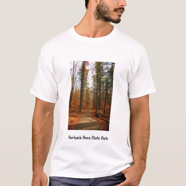 Hartwick Pines in the Fall T-Shirt (Front)
