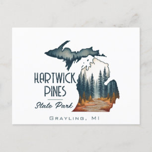 Hartwick Pines State Park Souvenir Gift Postcard