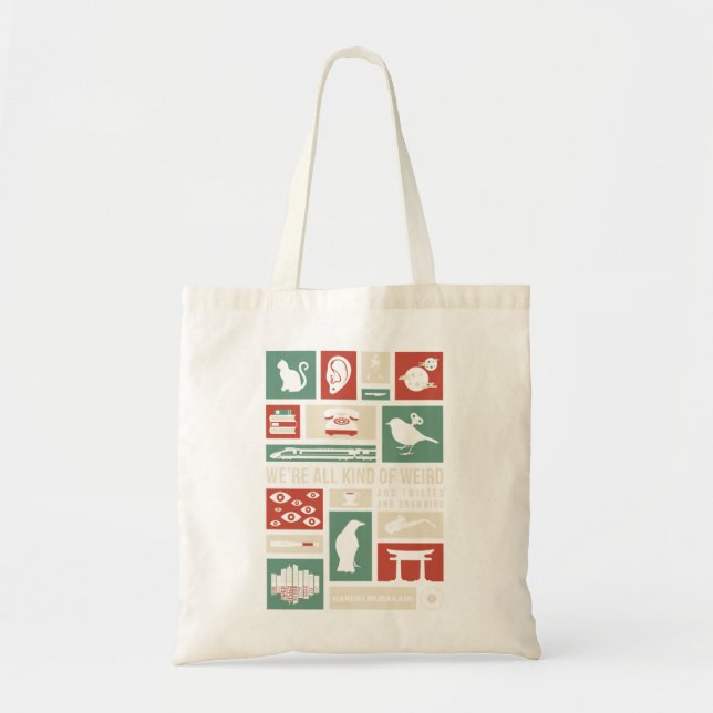 Haruki Murakami Classic T Shirt Tote Bag (Front)