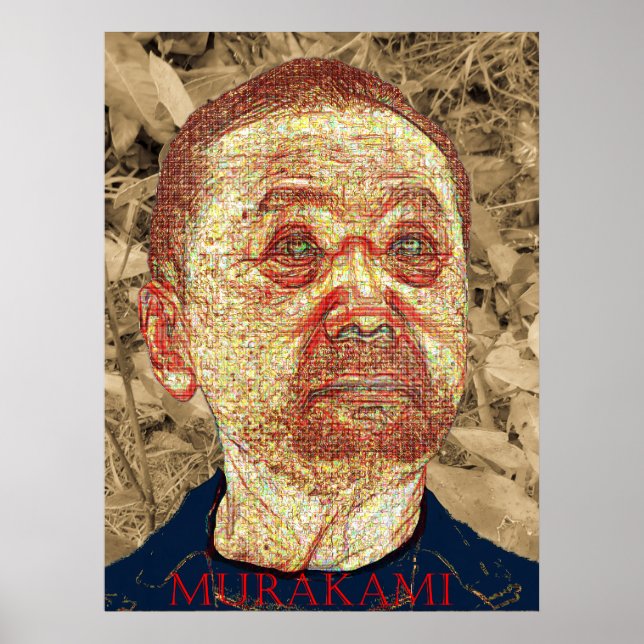 Haruki Murakami Poster (Front)