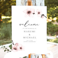 HARUMI Sakura Cherry Blossom Wedding Welcome