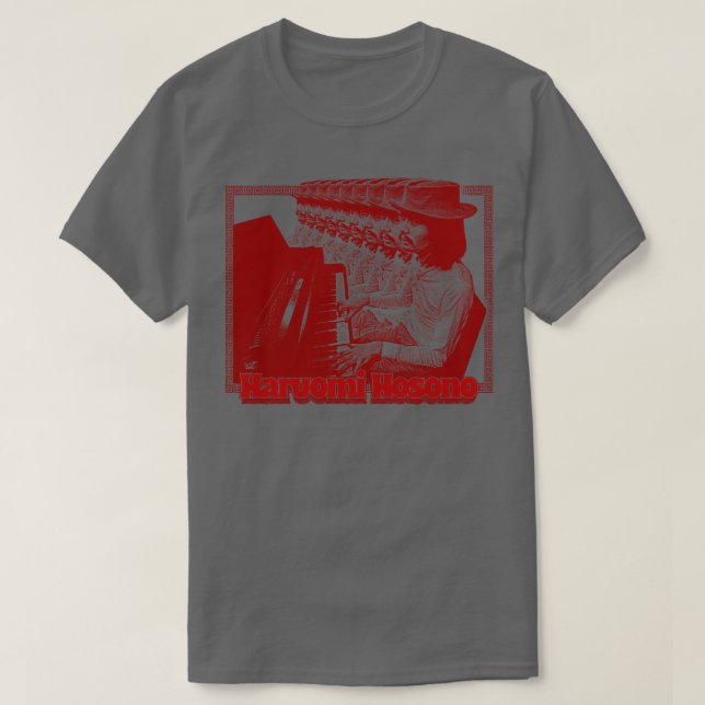 Haruomi Hosono Psychedelic Fan Design T-Shirt (Design Front)