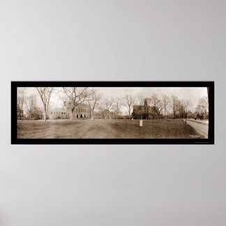 Harvard Cambridge, MA Photo 1910 Poster