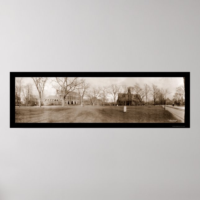 Harvard Cambridge, MA Photo 1910 Poster (Front)