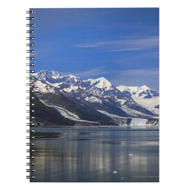 Harvard Glacier in College Fjord, Alaska Notebook (Front)
