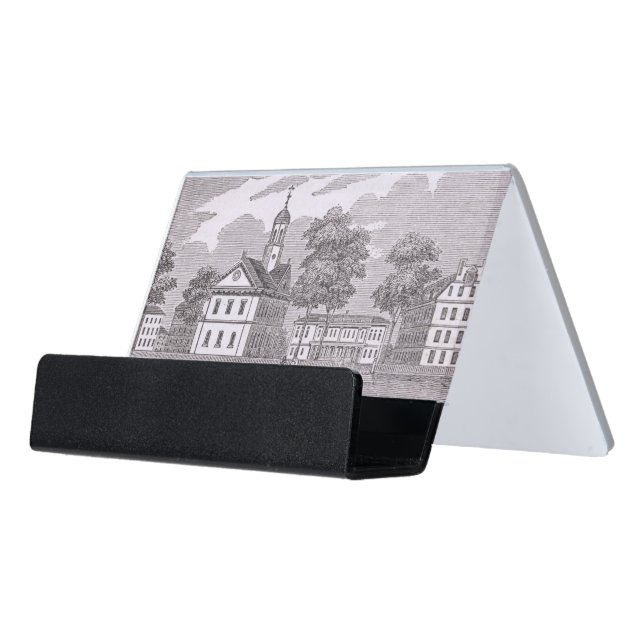 Harvard University, from 'Historical Desk Business Card Holder (Angled Front)