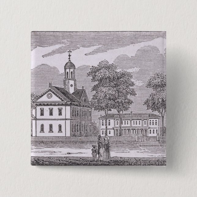 Harvard University, from 'Historical Pinback Button (Front)