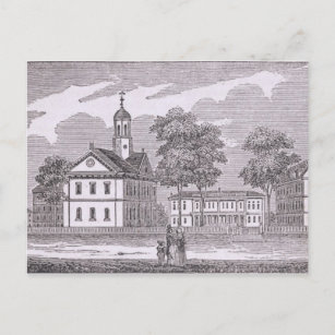 Harvard University, from 'Historical Postcard