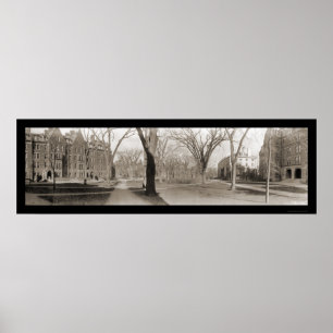 Harvard University MA Photo 1910 Poster