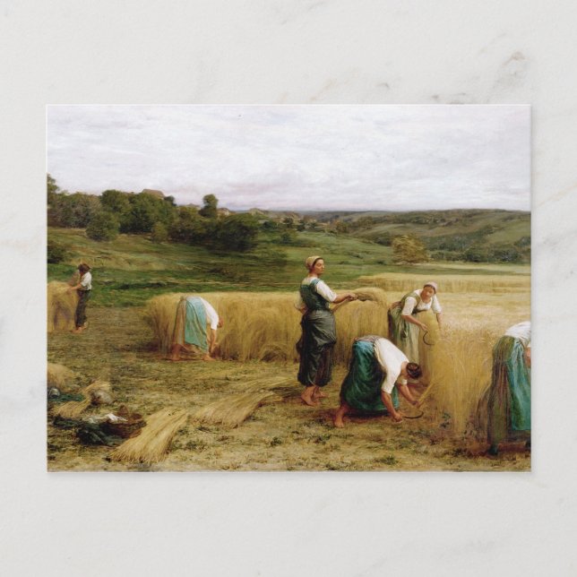 Harvest, 1874 postcard (Front)