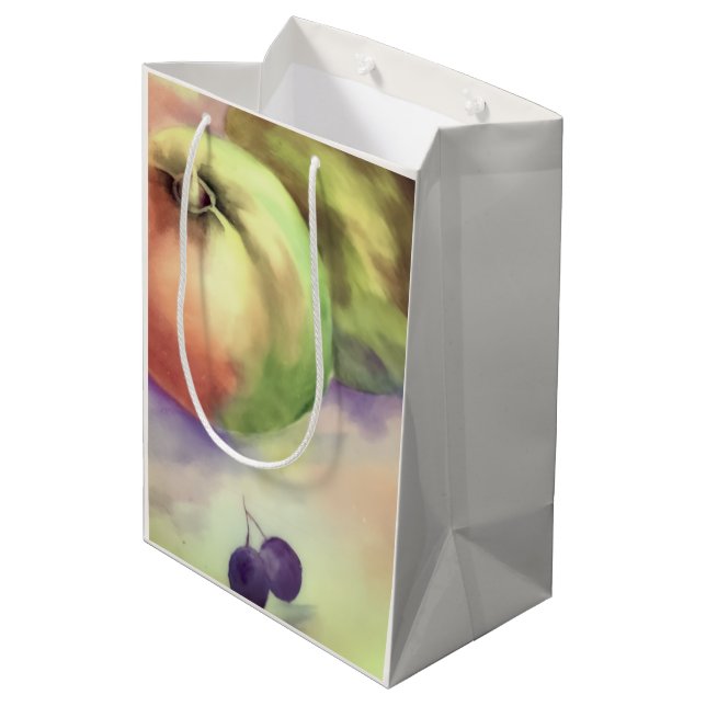Harvest Apples & Grapes- Gift Bag (Back Angled)