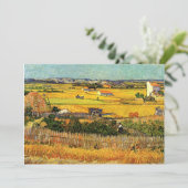 Harvest at La Crau - van Gogh (Standing Front)
