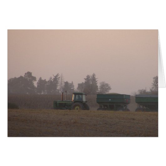 Harvest at Sunset Cards (Front Horizontal)