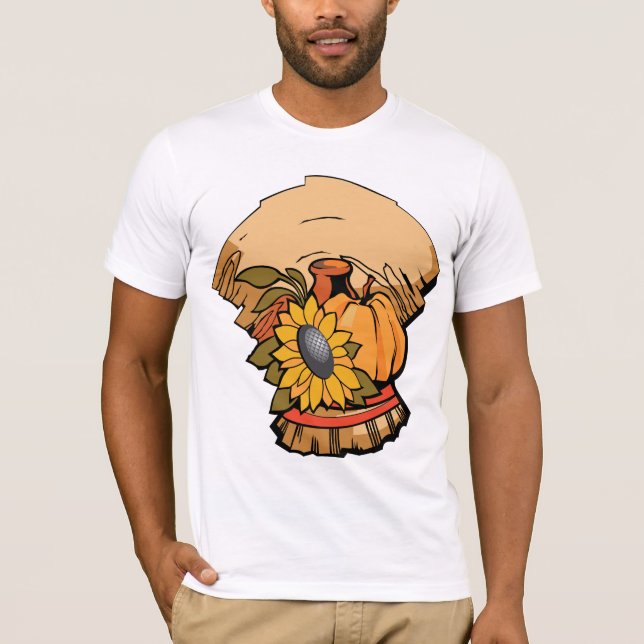 Harvest Banner Mens T-Shirt (Front)