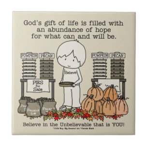 Harvest Blessing Ceramic Tile