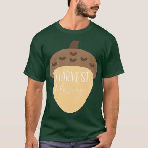 Harvest Blessings Acorn T_Shirt