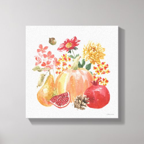 Harvest Bouquet Canvas Print