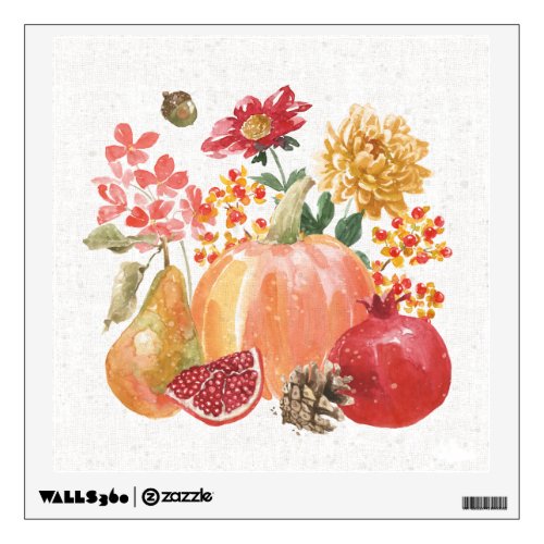 Harvest Bouquet Wall Decal