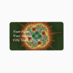 Harvest Festival - Abstract Art Label