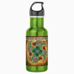 Harvest Festival - Abstract Art Stainless Steel Water Bottle