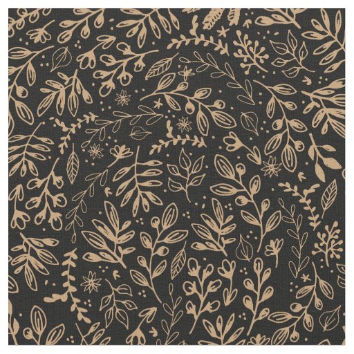 Harvest Flowers Fabric