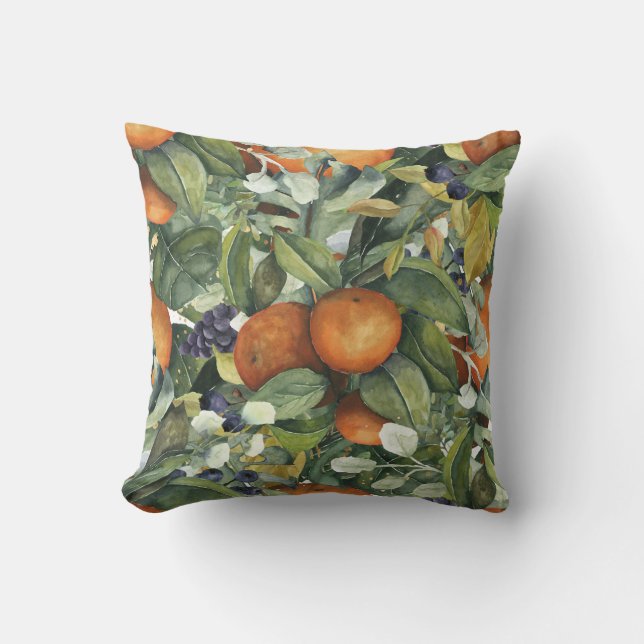 Harvest, fruit fall pillow (Front)