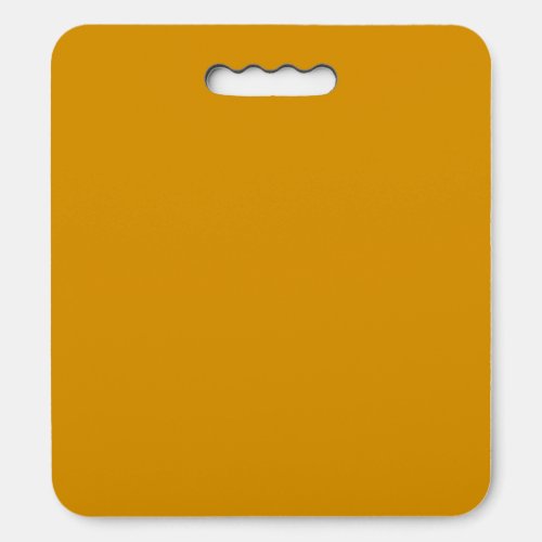 Harvest Gold Solid Color Seat Cushion